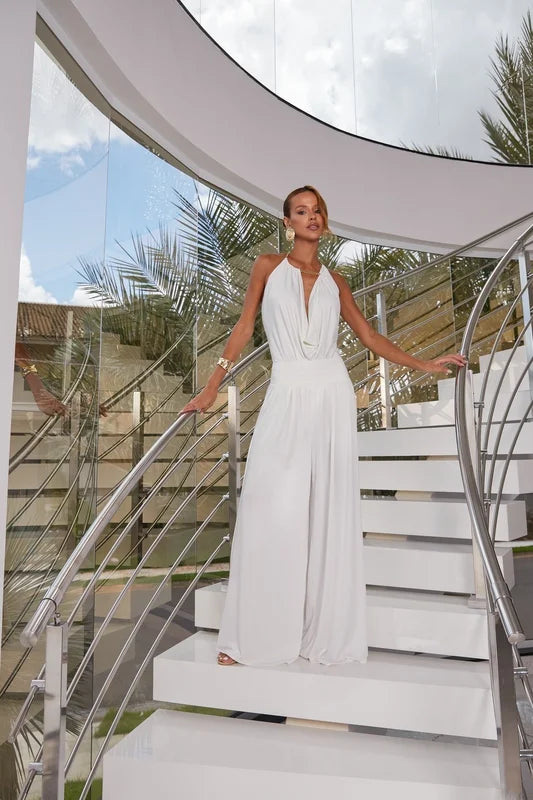 Conjunto Jersey Body Degagê Branco