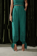 Conjunto Laise Calça Cenoura Verde