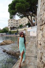 Vestido Body Regata Verde Menta