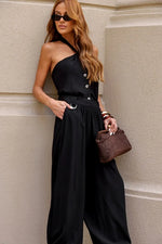 Conjunto Chloé Blusa Frente Única Preto