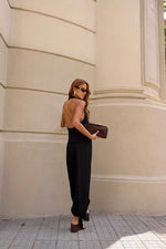 Conjunto Chloé Blusa Frente Única Preto