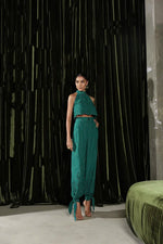 Conjunto Laise Calça Cenoura Verde